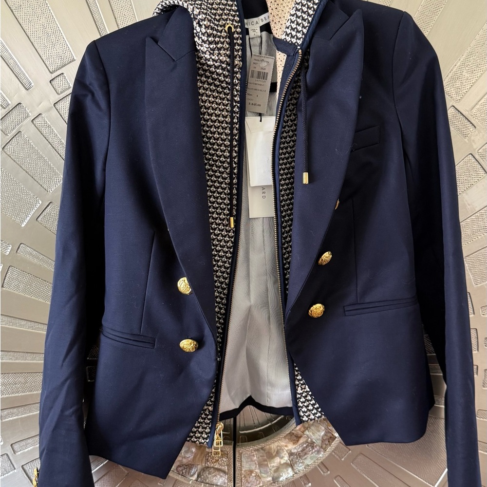 Veronica Beard Blazer w/ knit Dickey NWT